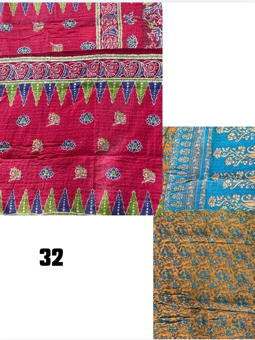 Kantha Throw #32
